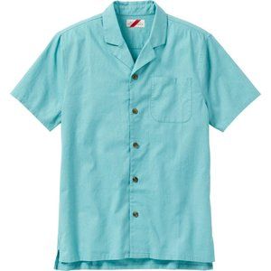 NWT Best Made Co Short Sleeve Linen Camp Shirt in Teal Blue (Various Sizes)